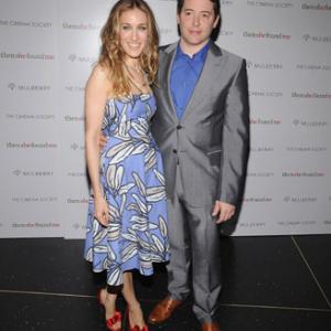 Matthew Broderick and Sarah Jessica Parker at event of Then She Found Me (2007)