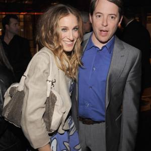 Matthew Broderick and Sarah Jessica Parker at event of Then She Found Me 2007
