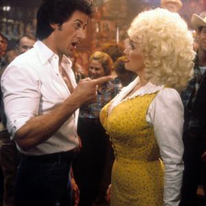 Still of Sylvester Stallone and Dolly Parton in Rhinestone (1984)