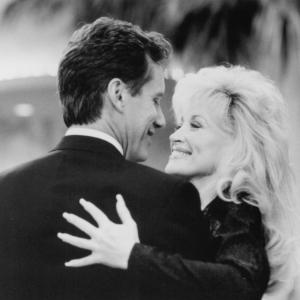 Still of James Woods and Dolly Parton in Straight Talk 1992