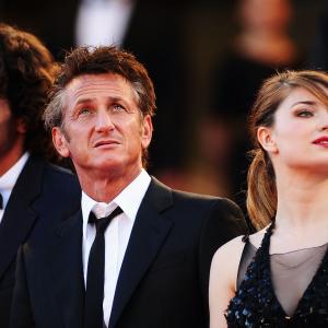Sean Penn Liron Levo and Eve Hewson at event of This Must Be the Place 2011