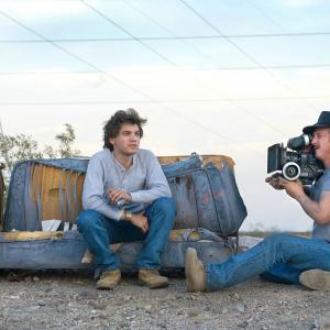 Sean Penn and Emile Hirsch in Into the Wild (2007)