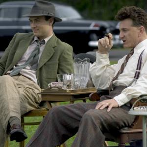 Still of Jude Law and Sean Penn in All the Kings Men 2006