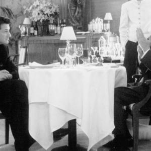 Still of Michael Douglas and Sean Penn in The Game 1997