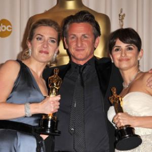 Sean Penn Kate Winslet and Penlope Cruz