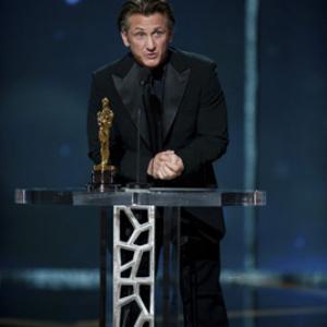 The Oscar goes to Sean Penn for his role in MilkFocus Features for Performance by an actor in a leading role during the 81st Annual Academy Awards from the Kodak Theatre in Hollywood CA Sunday February 22 2009 live on the ABC Television Network