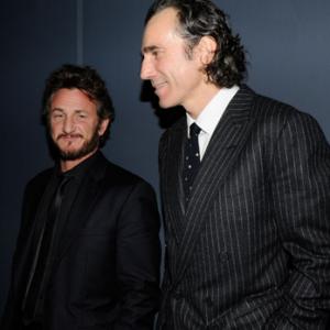 Daniel Day-Lewis and Sean Penn