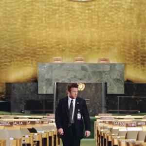 SEAN PENN stars as federal agent Tobin Keller in The Interpreter, a suspenseful thriller of international intrigue set inside the political corridors of the United Nations.
