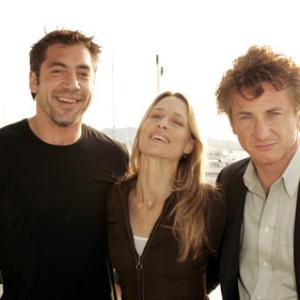 Sean Penn, Robin Wright and Javier Bardem