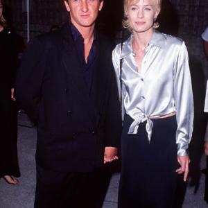 Sean Penn and Robin Wright at event of Moll Flanders 1996