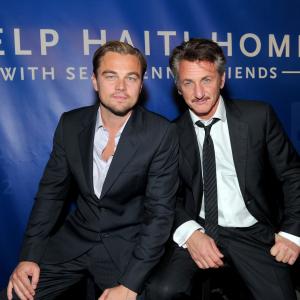 Leonardo DiCaprio and Sean Penn