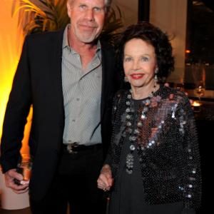 Ron Perlman and Leslie Caron