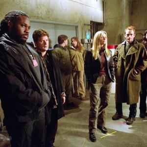 Still of Sean Astin, Luke Perry, Ingrid Kavelaars and Malcolm-Jamal Warner in Jeremiah (2002)