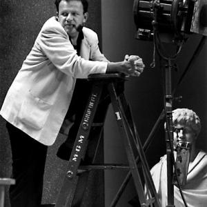 Joseph Mankiewicz Film Set Julius Caesar 1952 Copyright John Swope Trust  MPTV