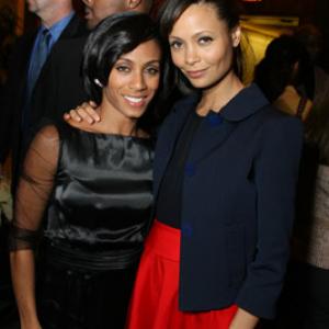Jada Pinkett Smith and Thandie Newton at event of The Pursuit of Happyness 2006