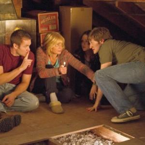 Still of Martha Plimpton Garret Dillahunt Shannon Woodward and Jimmy Lucas in Mazyle Houp 2010