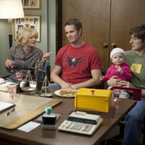 Still of Martha Plimpton Garret Dillahunt and Lucas Neff in Mazyle Houp 2010