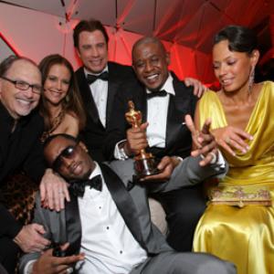 John Travolta Kelly Preston Forest Whitaker and Keisha Whitaker at event of The 79th Annual Academy Awards 2007