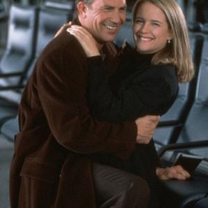 Still of Kevin Costner and Kelly Preston in For Love of the Game 1999