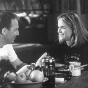 Still of Kevin Costner and Kelly Preston in For Love of the Game (1999)