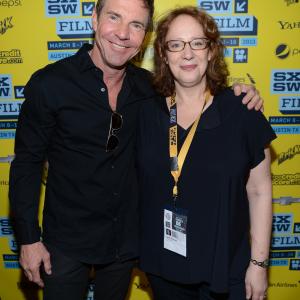 Dennis Quaid and Janet Pierson at event of At Any Price 2012
