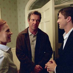 Still of Dennis Quaid Topher Grace and Scarlett Johansson in In Good Company 2004