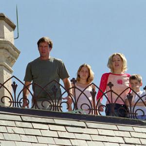 Still of Sharon Stone, Dennis Quaid, Kristen Stewart and Ryan Wilson in Cold Creek Manor (2003)