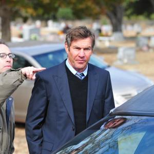 Still of Dennis Quaid and Martin Guigui in Beneath the Darkness (2011)