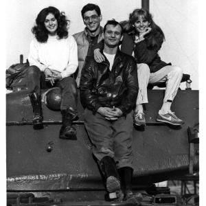 Still of Bill Murray Harold Ramis Sean Young and PJ Soles in Stripes 1981