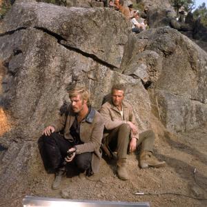 Still of Paul Newman and Robert Redford in Butch Cassidy and the Sundance Kid (1969)