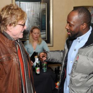 Robert Redford and Wyclef Jean