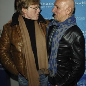 Robert Redford and Ben Kingsley at event of U2 3D 2007