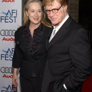 Robert Redford and Meryl Streep at event of Lions for Lambs 2007
