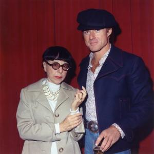 The Sting Robert Redford with Edith Head 1973 Universal