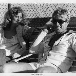 Still of Susan Sarandon and Robert Redford in The Great Waldo Pepper 1975