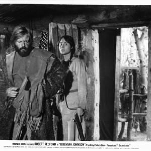 Still of Robert Redford and Delle Bolton in Jeremiah Johnson 1972