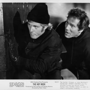 Still of Robert Redford George Segal and Moses Gunn in The Hot Rock 1972
