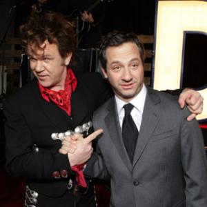 John C. Reilly and Judd Apatow at event of Walk Hard: The Dewey Cox Story (2007)
