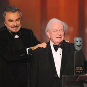 Burt Reynolds and Charles Durning at event of 14th Annual Screen Actors Guild Awards (2008)