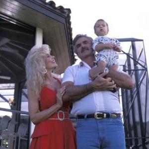 Burt Reynolds son Quinton and Loni Anderson 1988  1988 Mario Casilli