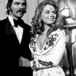Academy Awards 45th Annual Burt Reynolds and Dyan Cannon 1973NBC