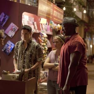 Still of Eric Roberts Michael Clarke Duncan Toby Hemingway and Maddie Hasson in The Finder 2012