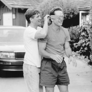 Still of Eric Roberts and Gregory Harrison in It's My Party (1996)