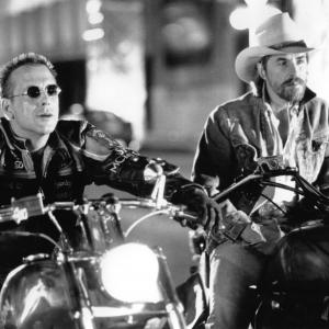 Still of Don Johnson and Mickey Rourke in Harley Davidson and the Marlboro Man 1991