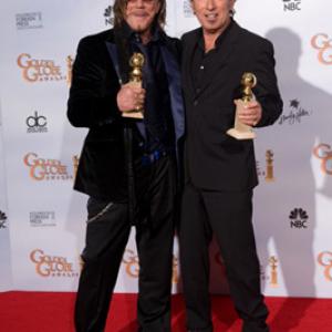 The Golden Globe Awards  66th Annual Arrivals Mickey Rourke Bruce Springsteen