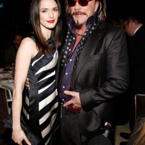 Mickey Rourke and Rachel Weisz