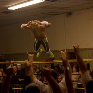 Still of Mickey Rourke in The Wrestler 2008