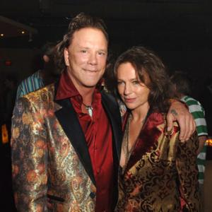 Jacqueline Bisset and Mickey Rourke at event of Domino 2005