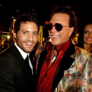 Mickey Rourke and dgar Ramrez at event of Domino 2005