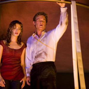 Still of Kurt Russell and Emmy Rossum in Poseidon (2006)